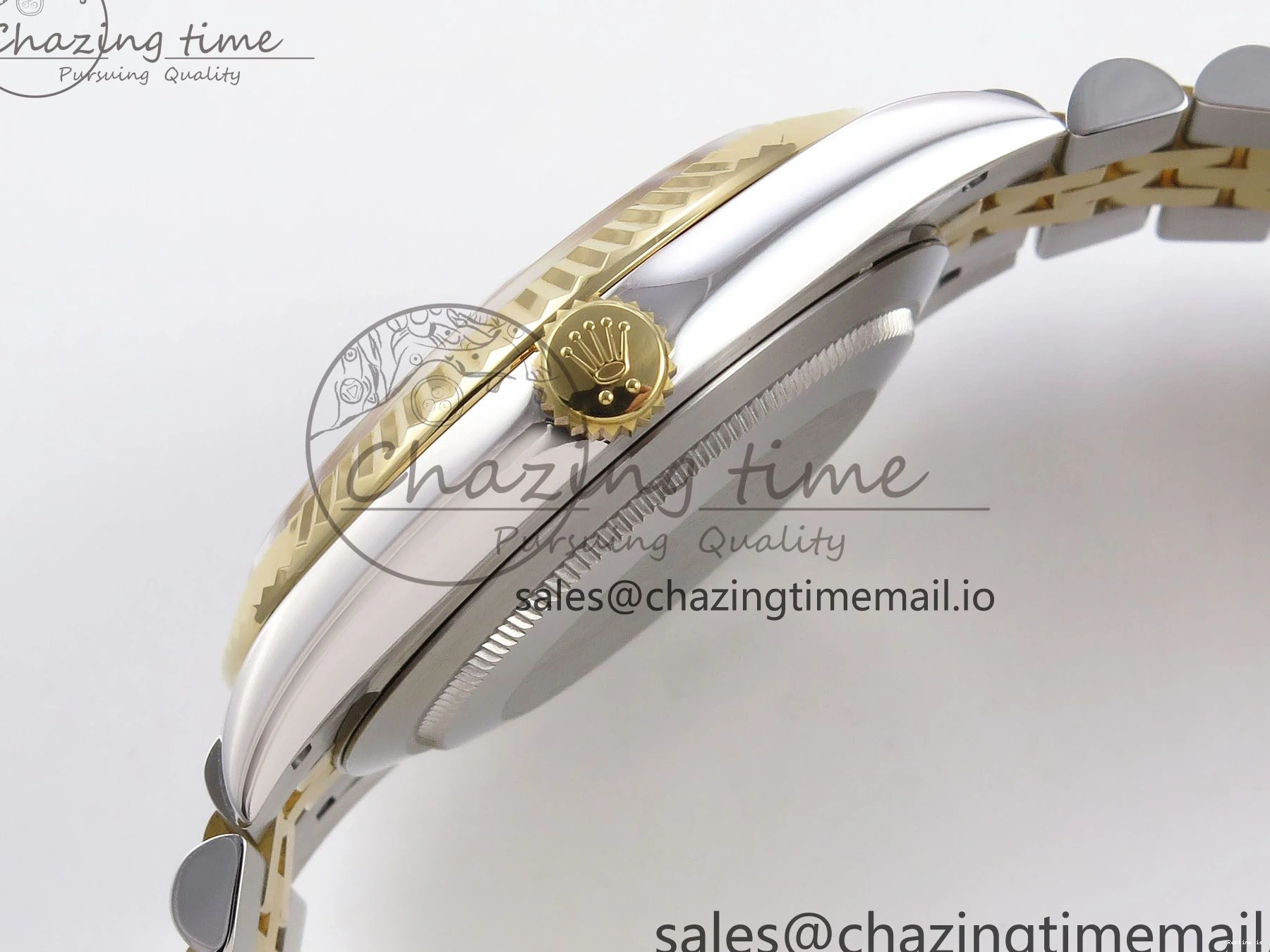 0105 Attractive DateJust 41 SS YG ARF 1:1 Best Edition 904L Steel YG Textured Stick Dial on Jubilee Bracelet SH3235 (Gain Weight) 1226